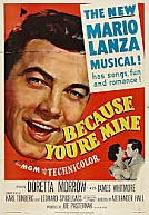 Because You're Mine poster