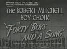 Forty Boys and a Song