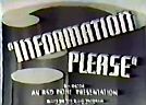 Information Please