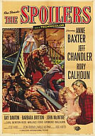 The Spoilers 1955 poster
