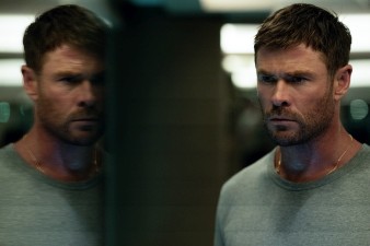 Chris Hemsworth in Crime 101.