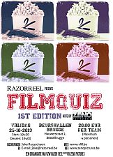 Razor Reel Filmquiz op vrijdag 25 oktober in Brugge