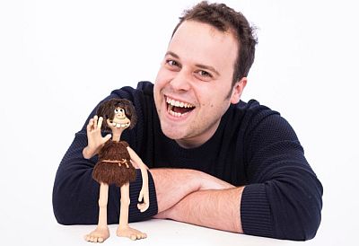 Eva De Roo en Sander Gillis zorgen voor de stemmen in Early Man