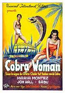 Cobra Woman poster