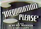 Information Please