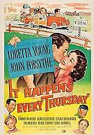 It Happens Every Thursday poster