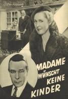 Madame wünscht keine Kinder poster