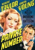 Private Number 1936 poster