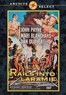 Rails Into Laramie poster