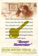 Sweet November 1968 poster