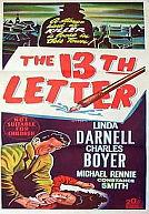 The 13th Letter poster