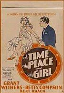 The Time, the Place and the Girl