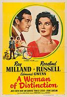 A Woman of Distinction poster