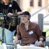 David Wain op de set van Gail Daughtry and the Celebrity Sex Pass.