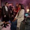 Producent Marlon Wayans en Regina Hall op de set van Scary Movie (2026).