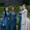The Buccaneers - seizoen 2 - Josie Totah, Alisha Boe, Aubri Ibrag en Kristine Froseth.