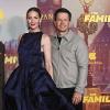 Kit Harrington, Michelle Monaghan en Mark Wahberg op de wereldpremière van The Family Plan 2 in het Curzon Mayfair in Londen (Engeland) op 11 november 2025.